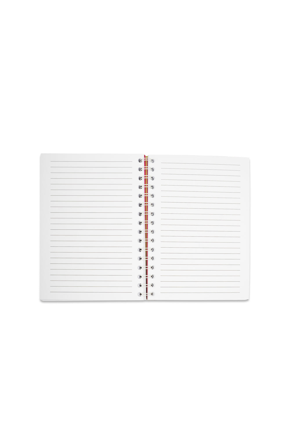 baby raspberry striped notebook