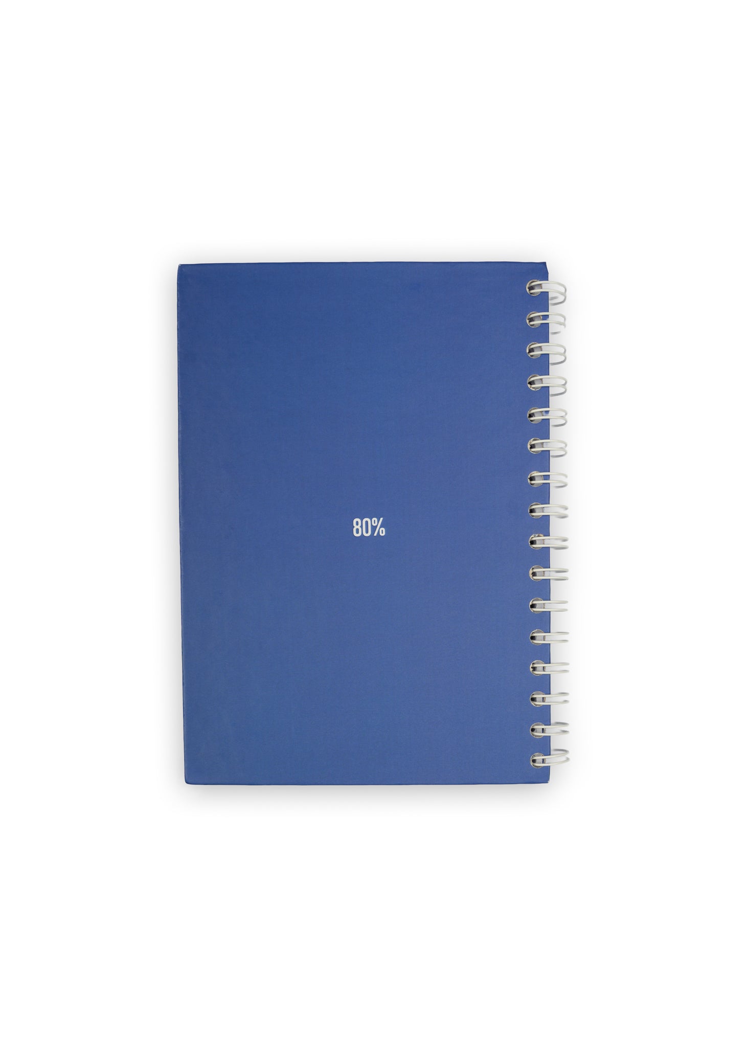 deep ocean blue notebook