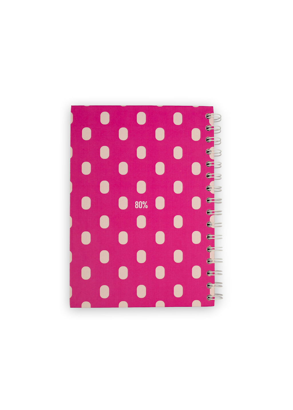 raspberry candy dots planner