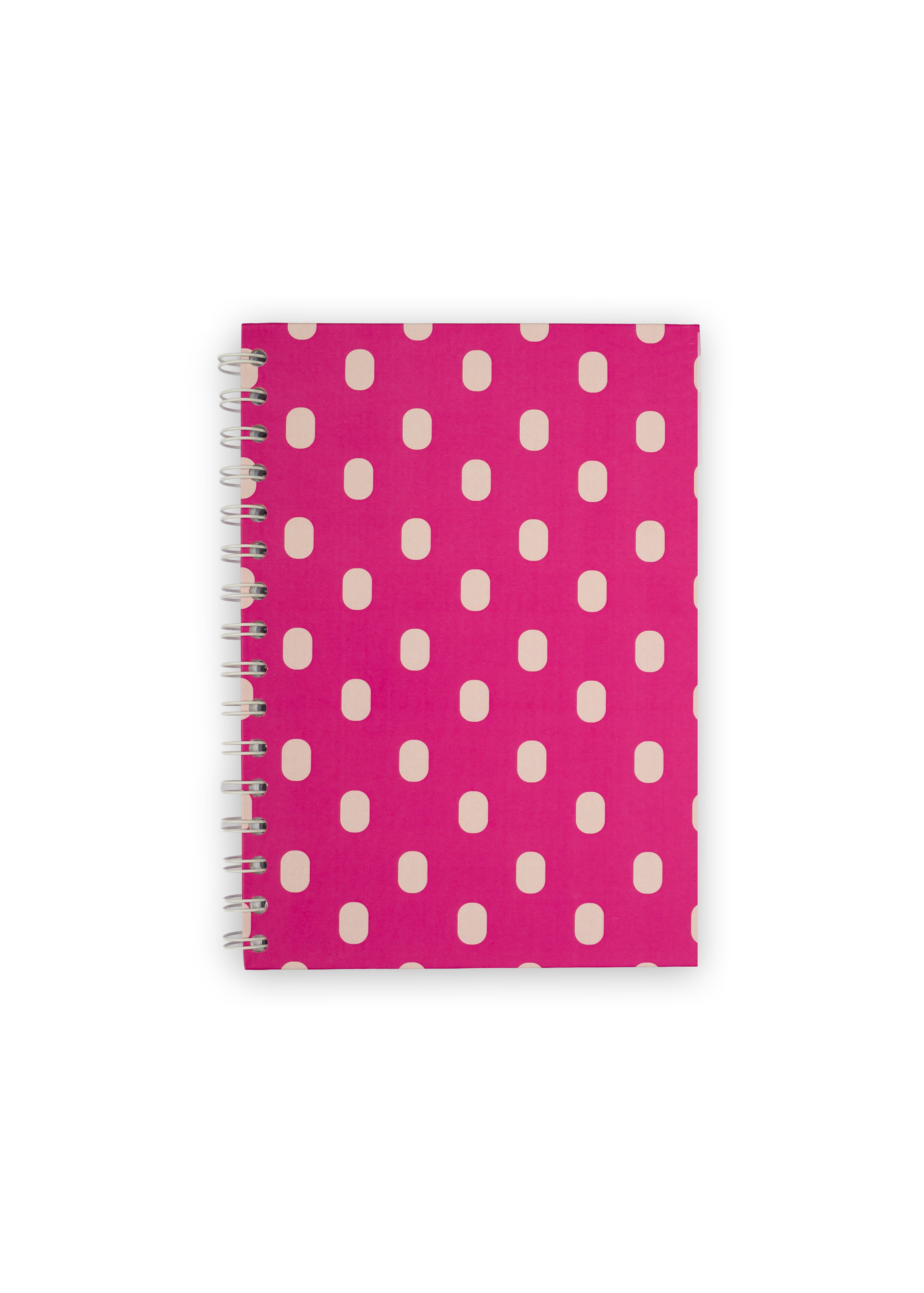 raspberry candy dots planner