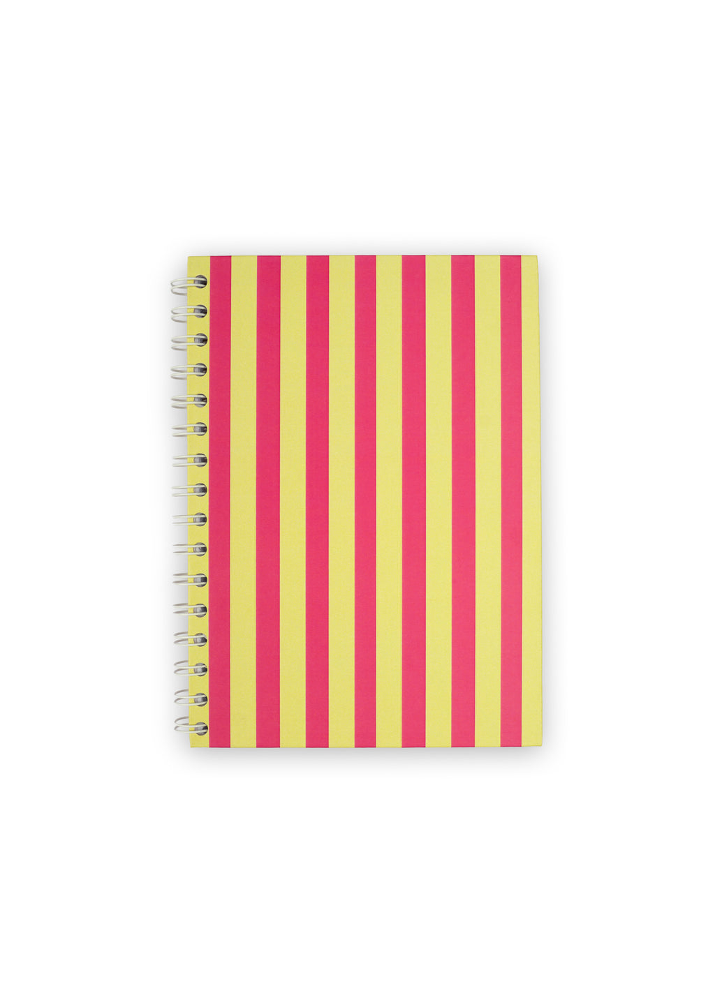 baby raspberry striped notebook