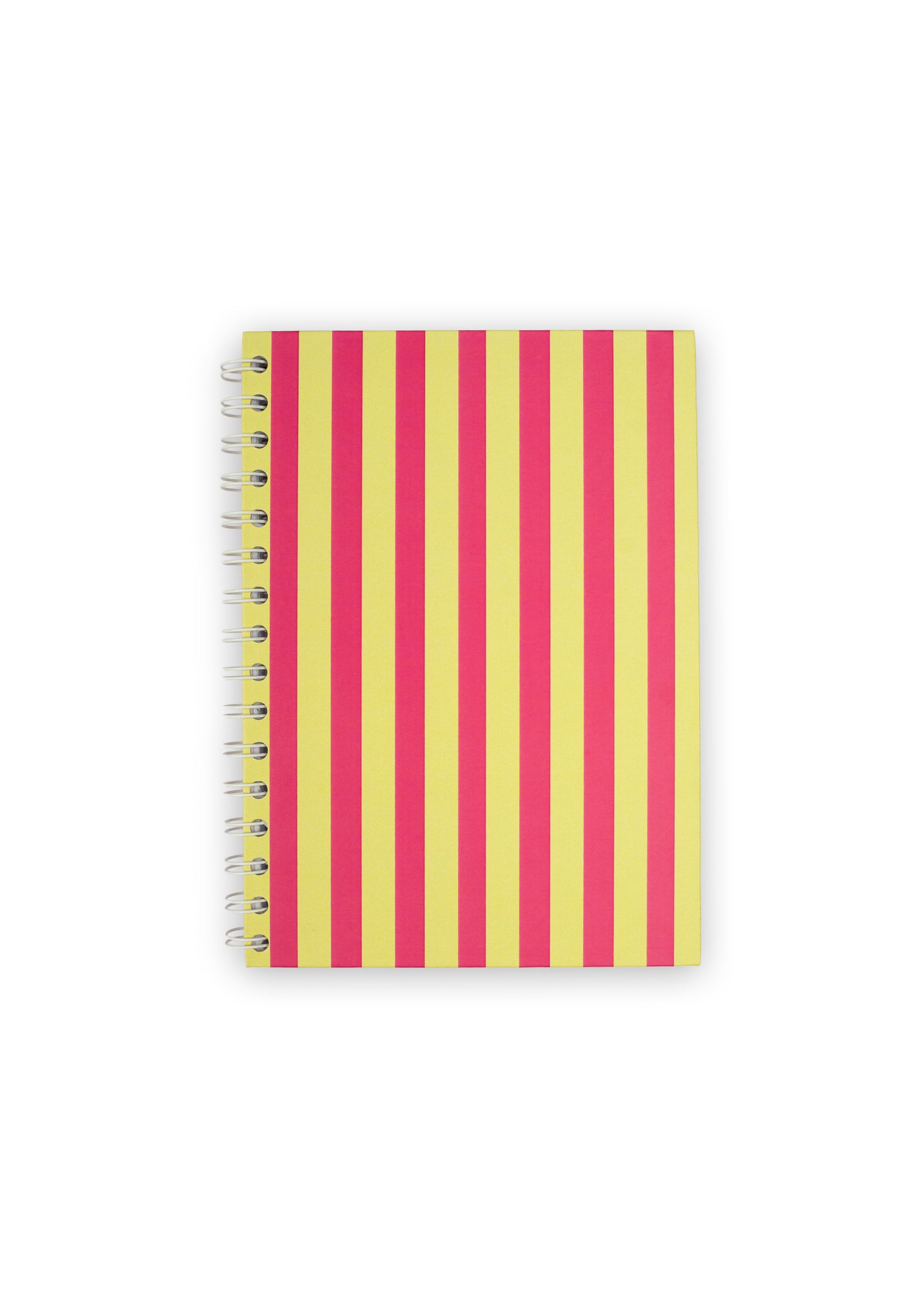 baby raspberry striped notebook
